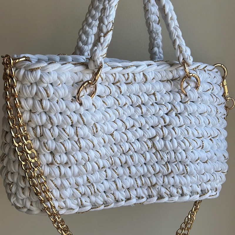 sac au crochet artisanal tendance le fil d'aimer