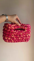 Sac AIMER - Fuchsia et Corail Foncé
