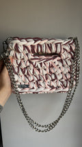 Sac AIMER - Rose Clair, Blanc Cassé, Violet Prune