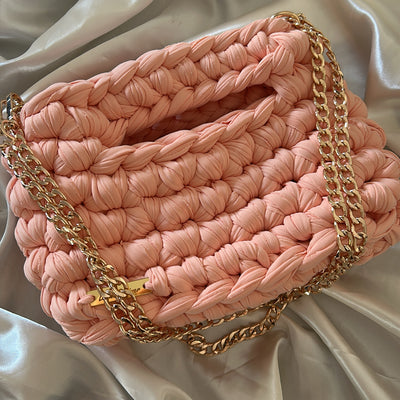 Sac AIMER - Saumon/ Rose Clair