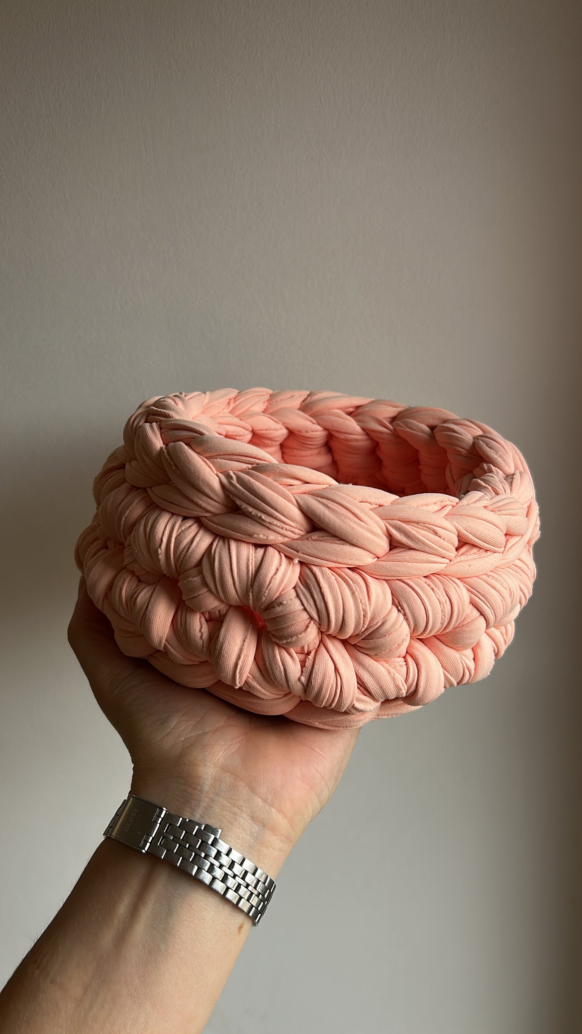 Panier IMERA- Rose Pale
