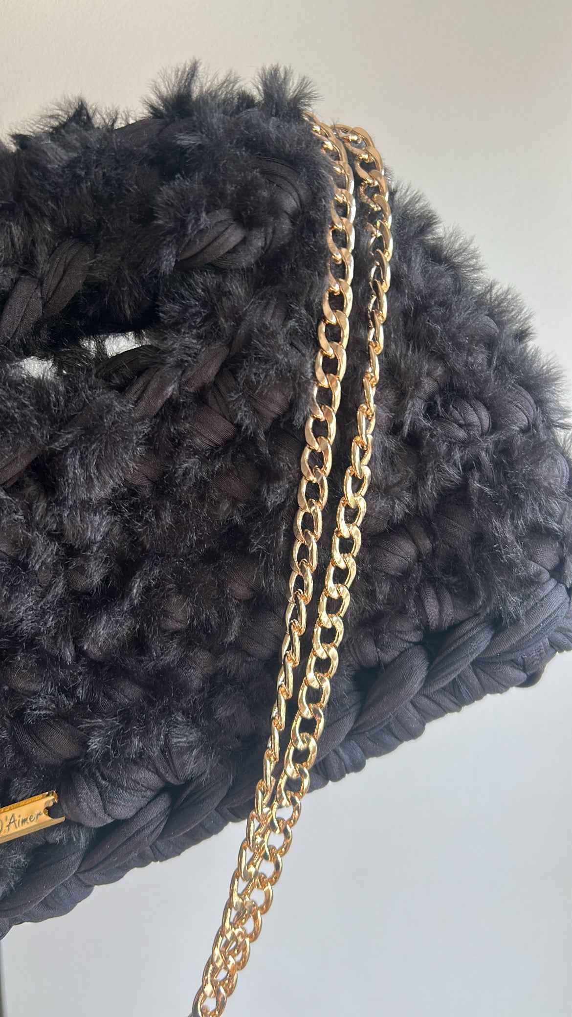 Sac AIMER - Noir et Doux Model Unique