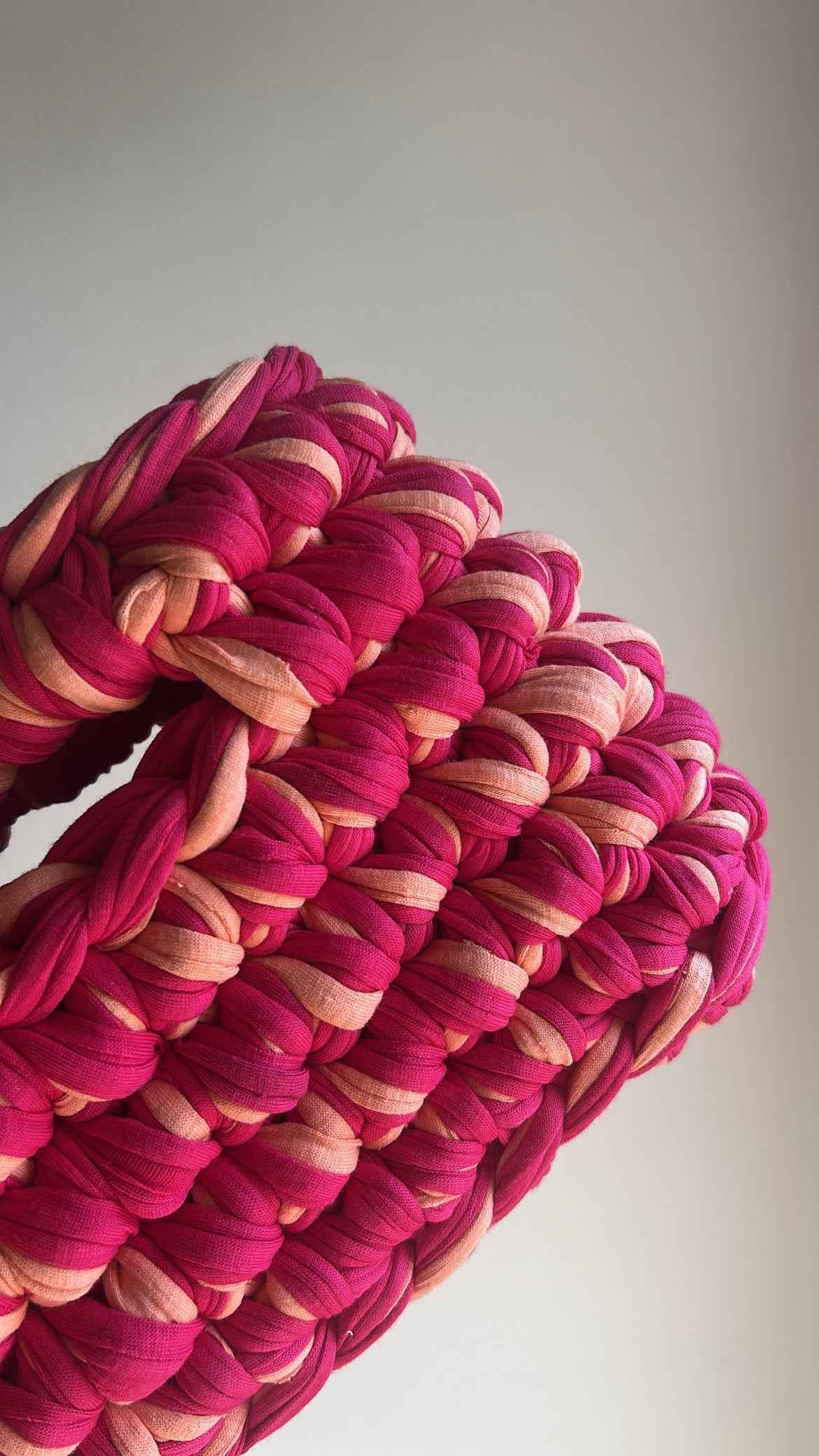 Sac AIMER - Fuchsia et Corail Foncé