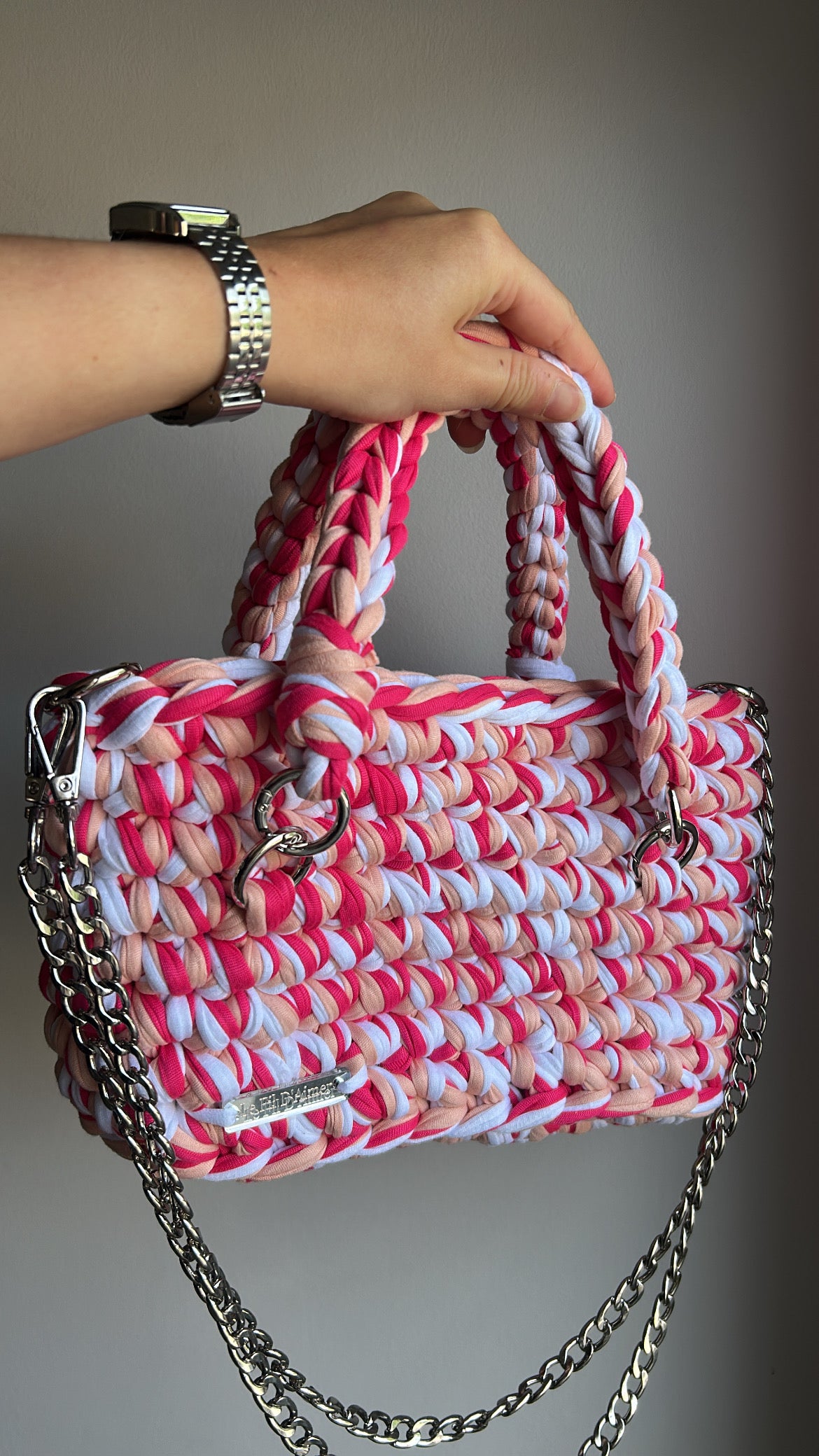 Sac a main fait au crochet le fil d aimer sac emira 
