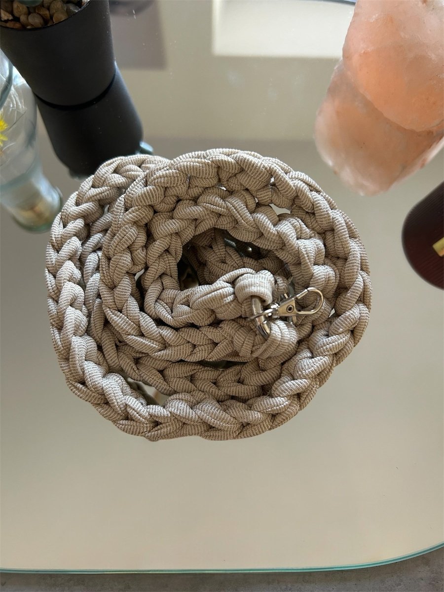 Cordon téléphone / porte - clés – Beige brillant - Le Fil D aimerCordon