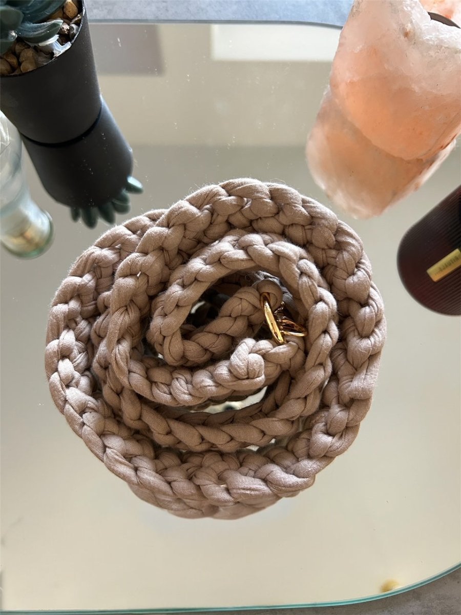 Cordon téléphone / porte - clés – Beige naturel - Le Fil D aimerCordon