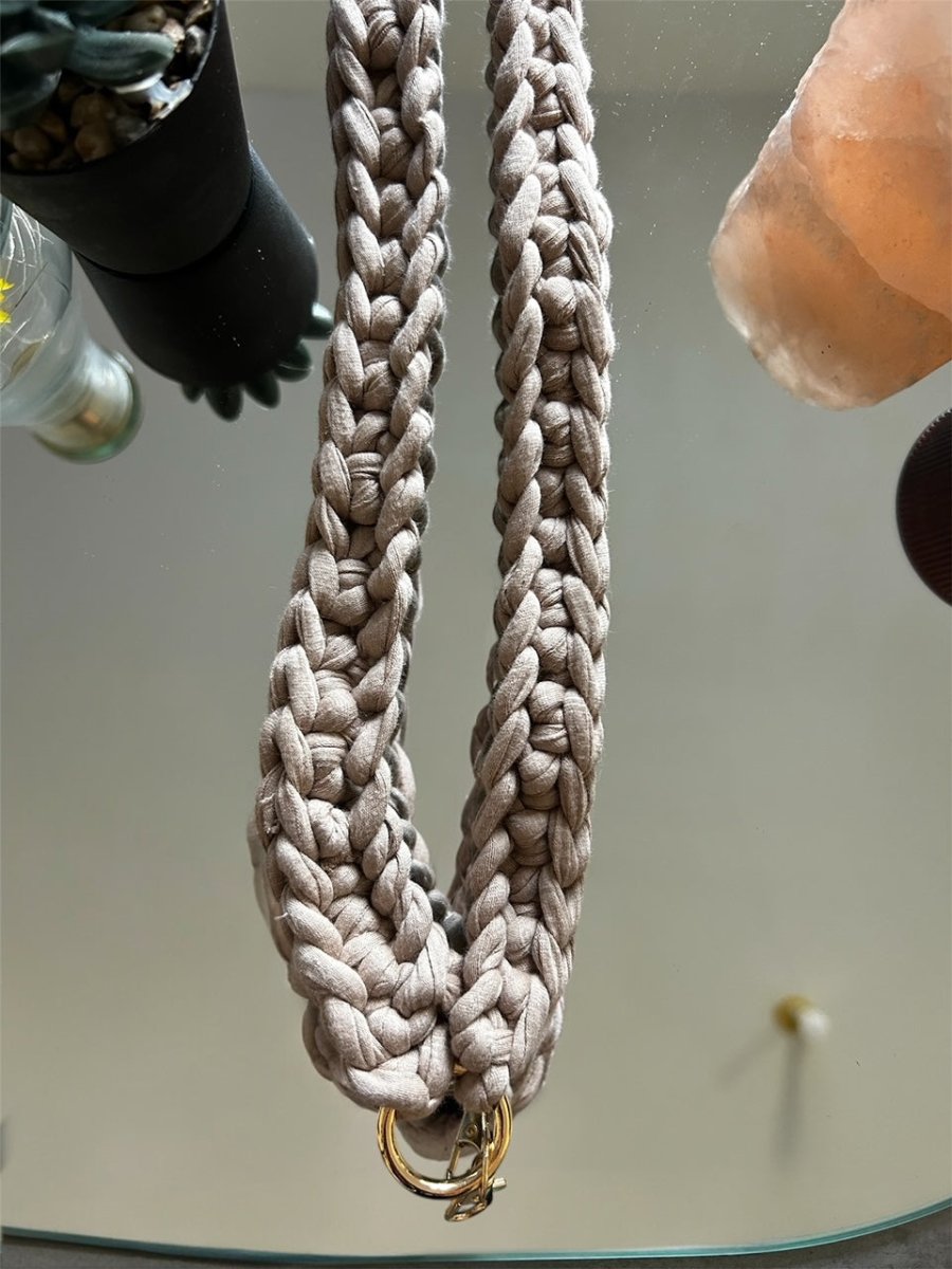 Cordon téléphone / porte - clés – Beige naturel - Le Fil D aimerCordon