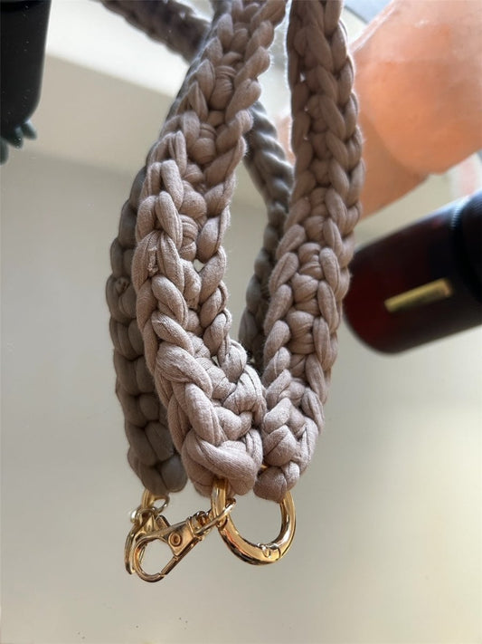 Cordon téléphone / porte - clés – Beige naturel - Le Fil D aimerCordon