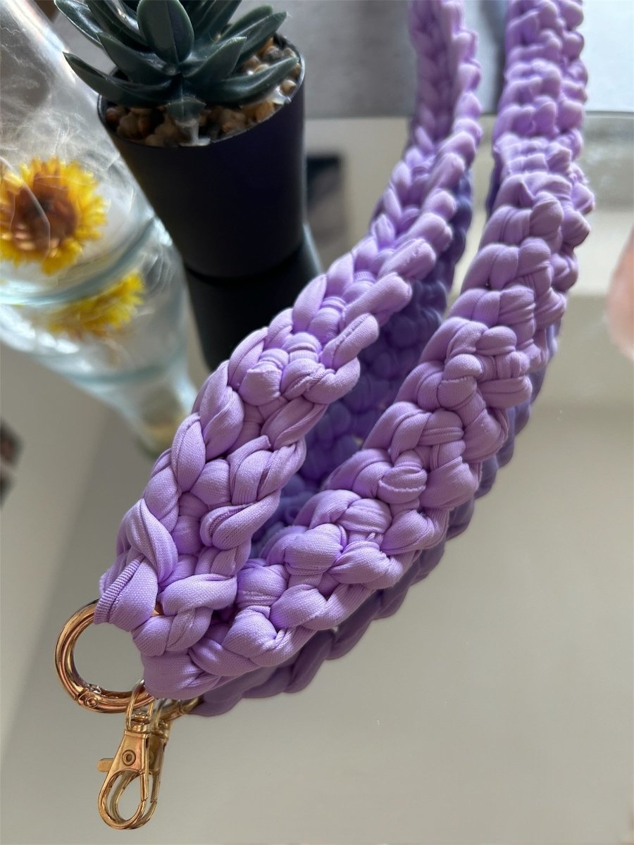 Cordon téléphone / porte - clés – Violet - Le Fil D aimerCordon