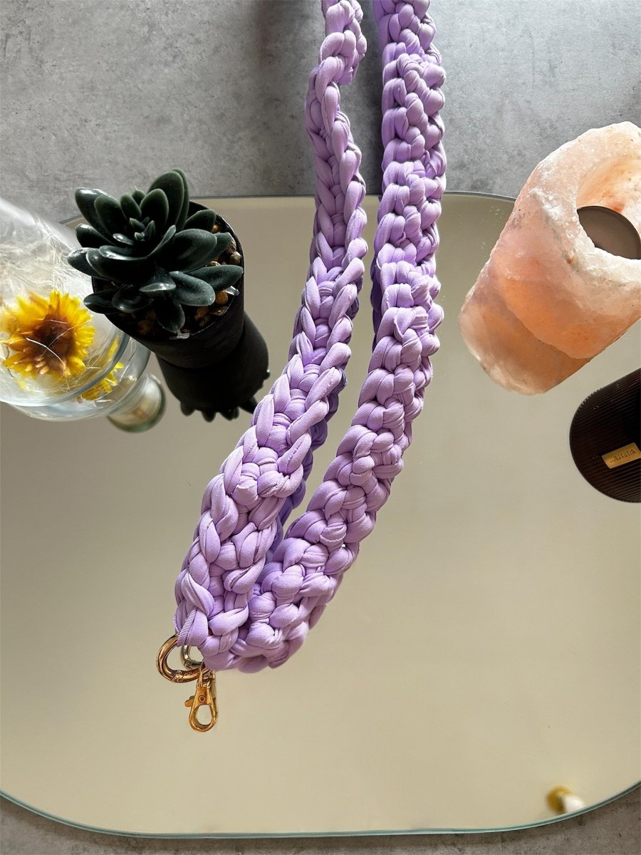 Cordon téléphone / porte - clés – Violet - Le Fil D aimerCordon