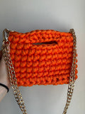 Sac AIMER - Orange - Le Fil D aimer sac artisanal 