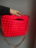 Sac AIMER - Rose Fluo - Le Fil D'Aimer sac au crochet pour l'été 