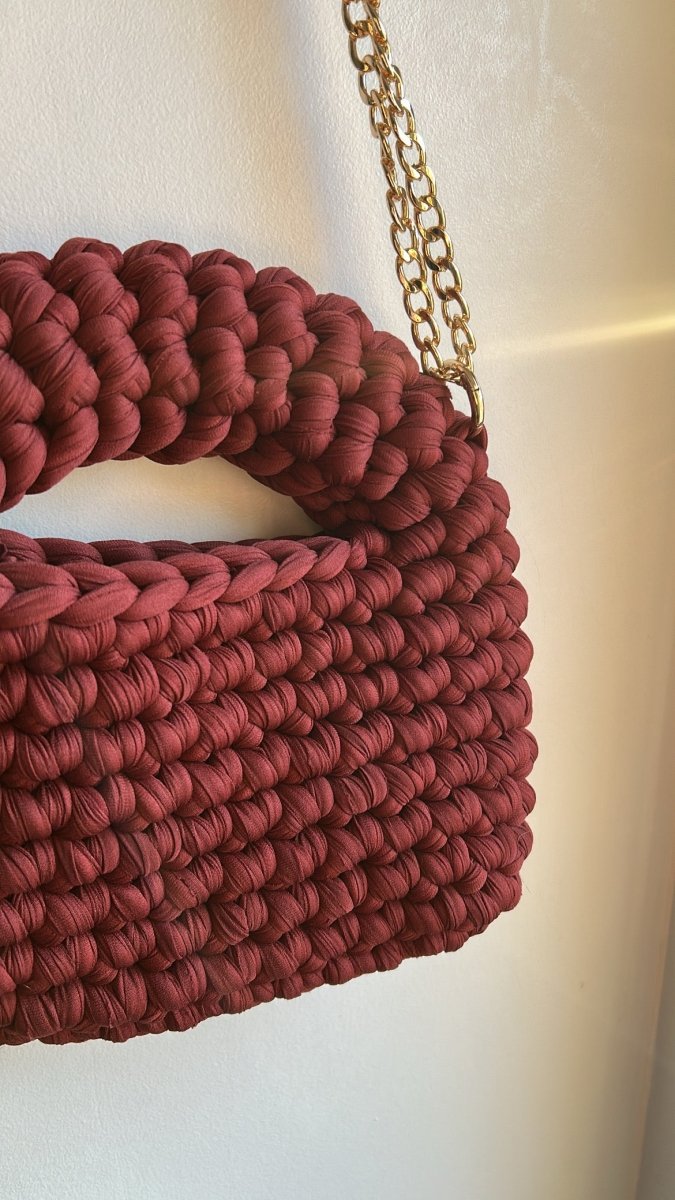 Sac MIERA - Terra Cotta - Le Fil D aimer au crochet